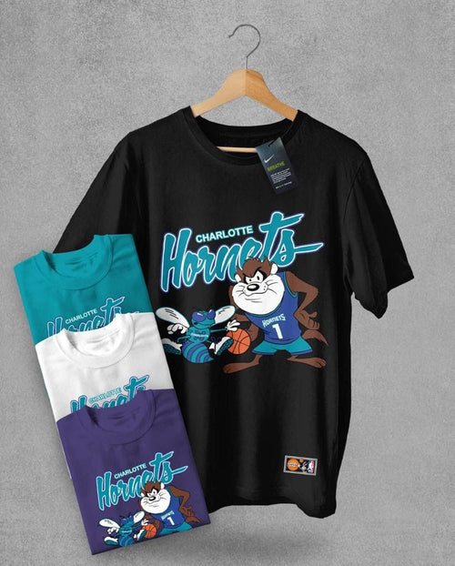 Camiseta Chalotte Hornets x Taz
